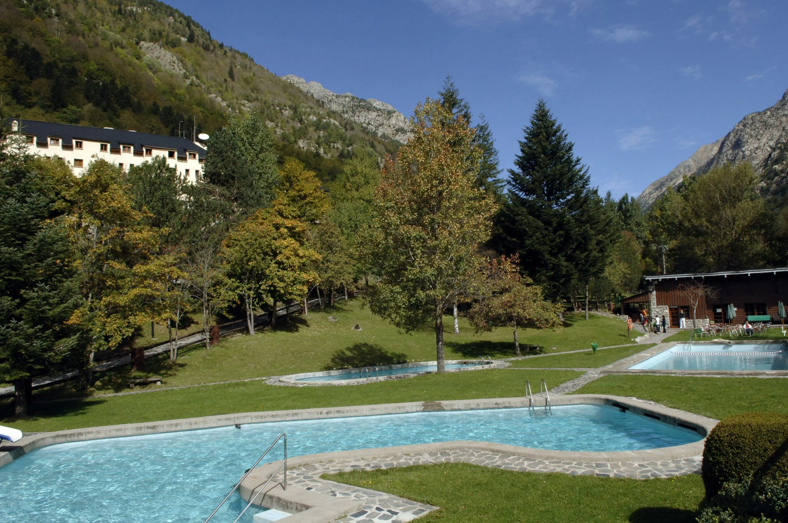Balneario de Caldes de Boí en lleida